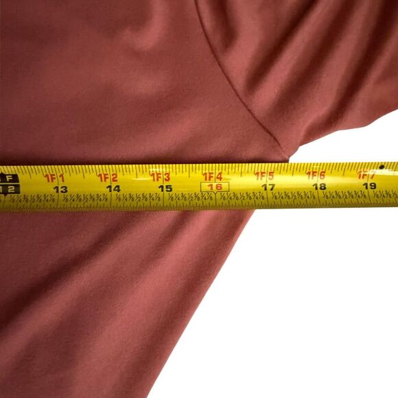 Roolee Mauve Tie Front Long Sleeve Maxi Dress - Picture 10 of 13